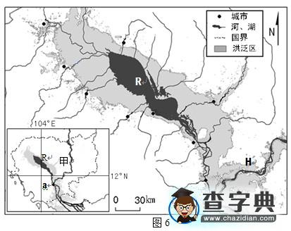 高考文科綜合能力模擬測試地理試題6