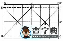 日界線及晨昏線的判斷例析4