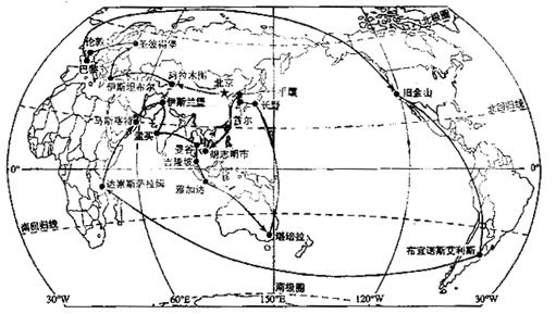 全國各地高考地理試題匯編：城市26