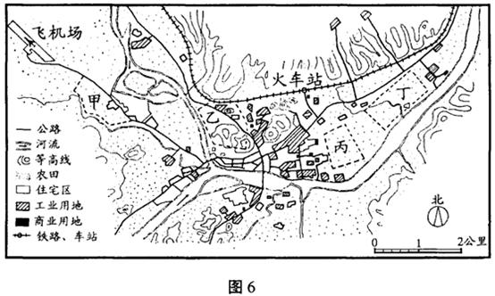 全國各地高考地理試題匯編：城市18