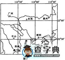 春季招生考試文科綜合能力測(cè)試地理部分5