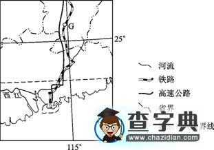 普通高等學校招生全國統(tǒng)一考試地理（海南）8