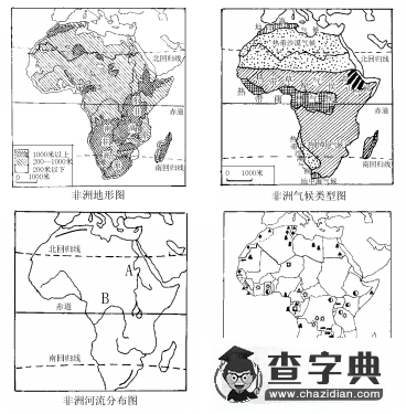 初中地理會(huì)考復(fù)習(xí)卷及答案11