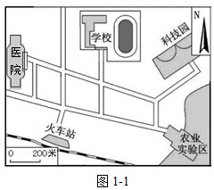 地圖及地形圖達(dá)標(biāo)檢測(cè)2