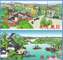 《中國的地理差異》地理同步測試7
