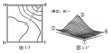 地圖及地形圖達(dá)標(biāo)檢測(cè)4