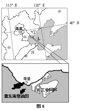 唐山市（八年級(jí)）地理結(jié)業(yè)考試8