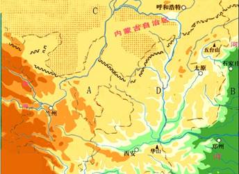 《世界最大的黃土堆積區(qū)──黃土高原》八年級地理同步測試2