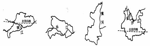 《中國(guó)地理》部分《第七章認(rèn)識(shí)省內(nèi)區(qū)域》測(cè)試卷1