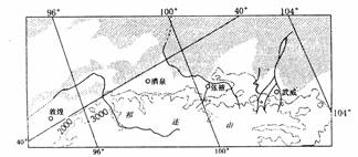 八年級地理下冊期中測試題7