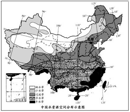 八年級(jí)地理 《第三節(jié)水資源》測(cè)試題1