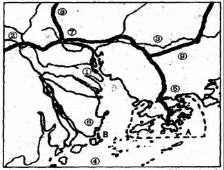 《中國(guó)地理》部分《第七章認(rèn)識(shí)省內(nèi)區(qū)域》測(cè)試卷3