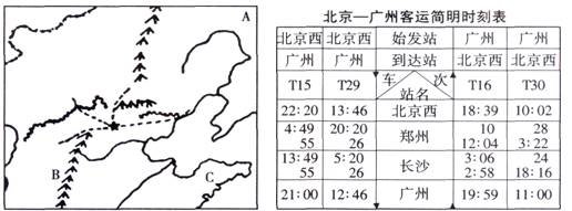 《第一節(jié)交通運輸》測試題9