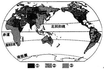 《第一節(jié)人口與人種》地理測試題6