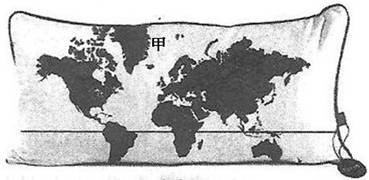 《第一節(jié)大洲和大洋》地理測試題1