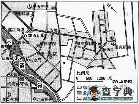 《地圖的閱讀》同步試題11