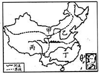 八年級地理下冊期末模擬試題1