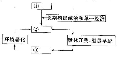 七年級（下冊）地理期中測試題4