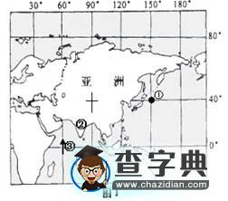 《亞洲的自然環(huán)境》習(xí)題1