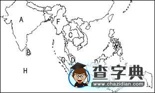 七年級(jí)下冊(cè)地理第七章測(cè)試題3