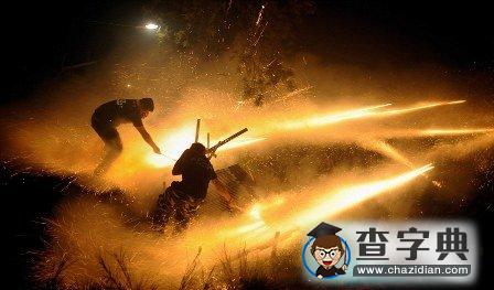 希臘民眾發(fā)射數(shù)千土制火箭慶復(fù)活節(jié)1