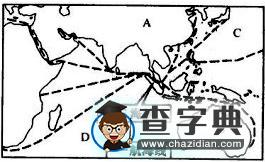 初中地理讀圖訓(xùn)練題6