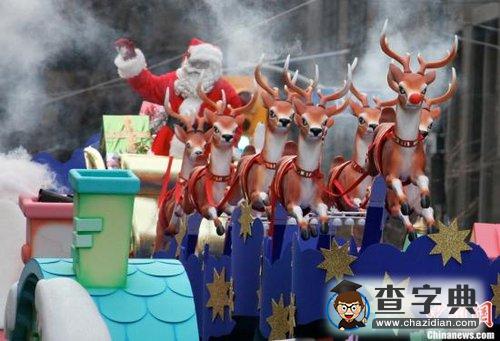 多倫多圣誕老人大游行 圣誕老奶奶首次光臨2