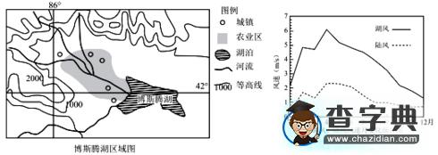 2017年高三地理聯(lián)考題及答案4