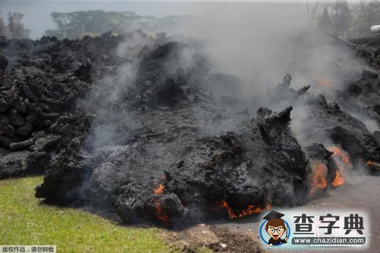 夏威夷火山缺口增至9個 巖漿噴射高度達23層樓(圖)2