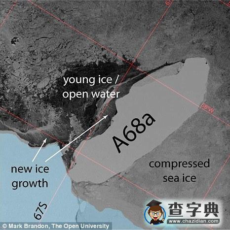 NASA在南極發(fā)現(xiàn)奇特方形冰山：邊緣齊整宛如人工切割6