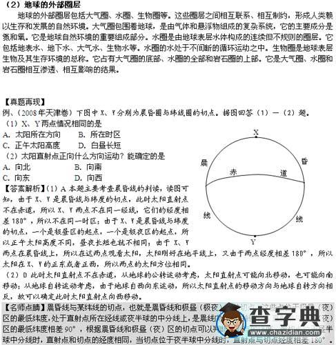 高考地理名師手記21