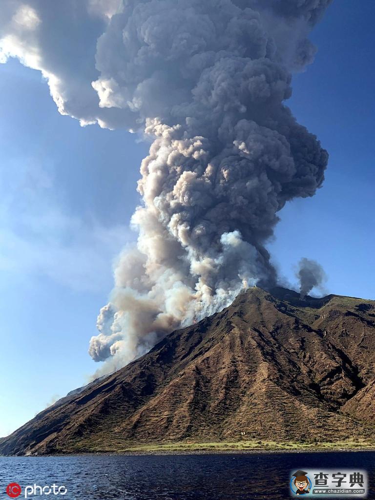 西西里島活火山噴發(fā) 距離上次爆發(fā)還不到2個(gè)月1
