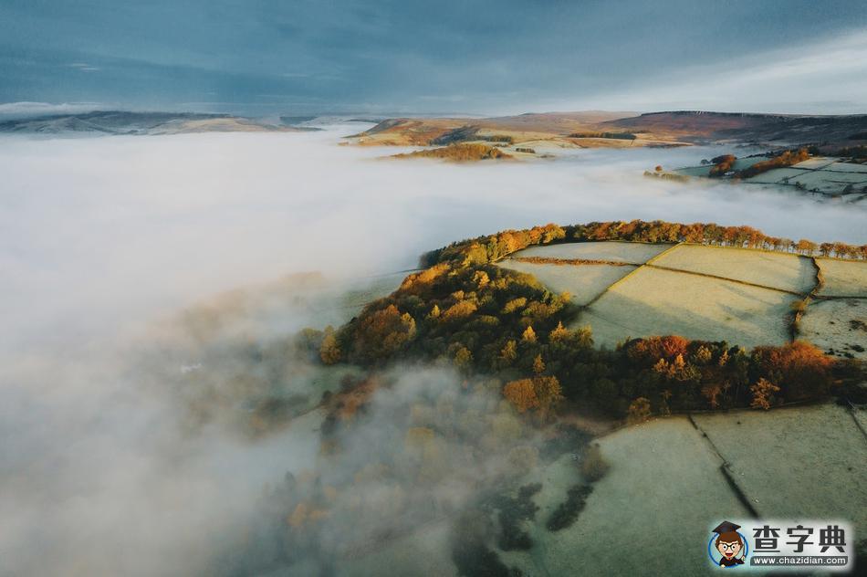 英國(guó)峰區(qū)晨景 晨霧縹緲恍如仙境10
