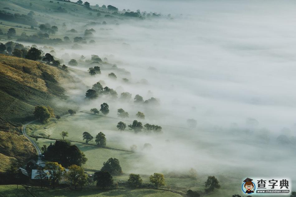 英國(guó)峰區(qū)晨景 晨霧縹緲恍如仙境1
