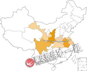 我國南北分界定位圖首次繪出涉及7省130縣市
