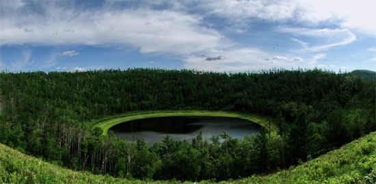 內(nèi)蒙大興安嶺發(fā)現(xiàn)火山天池群