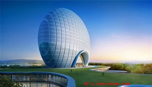 帝都又一標志性建筑出世 航拍APEC主場館
