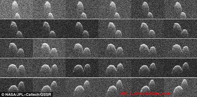 最新觀測“太空花生”小行星與地球擦肩而過