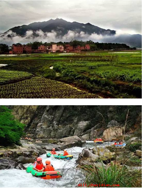 清遠(yuǎn)筆架山漂流