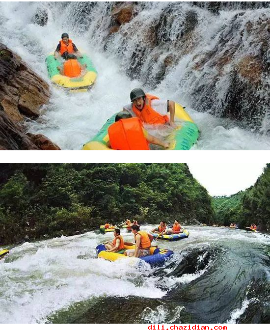 清遠(yuǎn)筆架山漂流