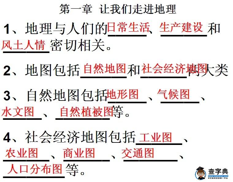 七年級(jí)地理知識(shí)點(diǎn)總結(jié)復(fù)習(xí)資料