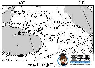 2016屆4月高考模擬考試地理試卷(含答案）