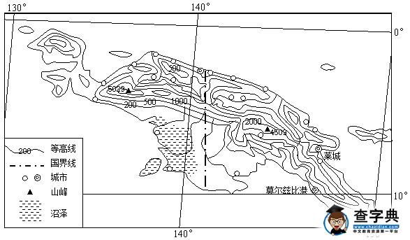 2016屆4月高考模擬考試地理試卷(含答案）