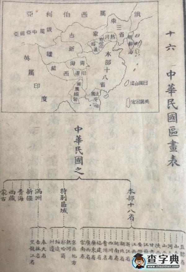 新式初等地理讀本-下篇1