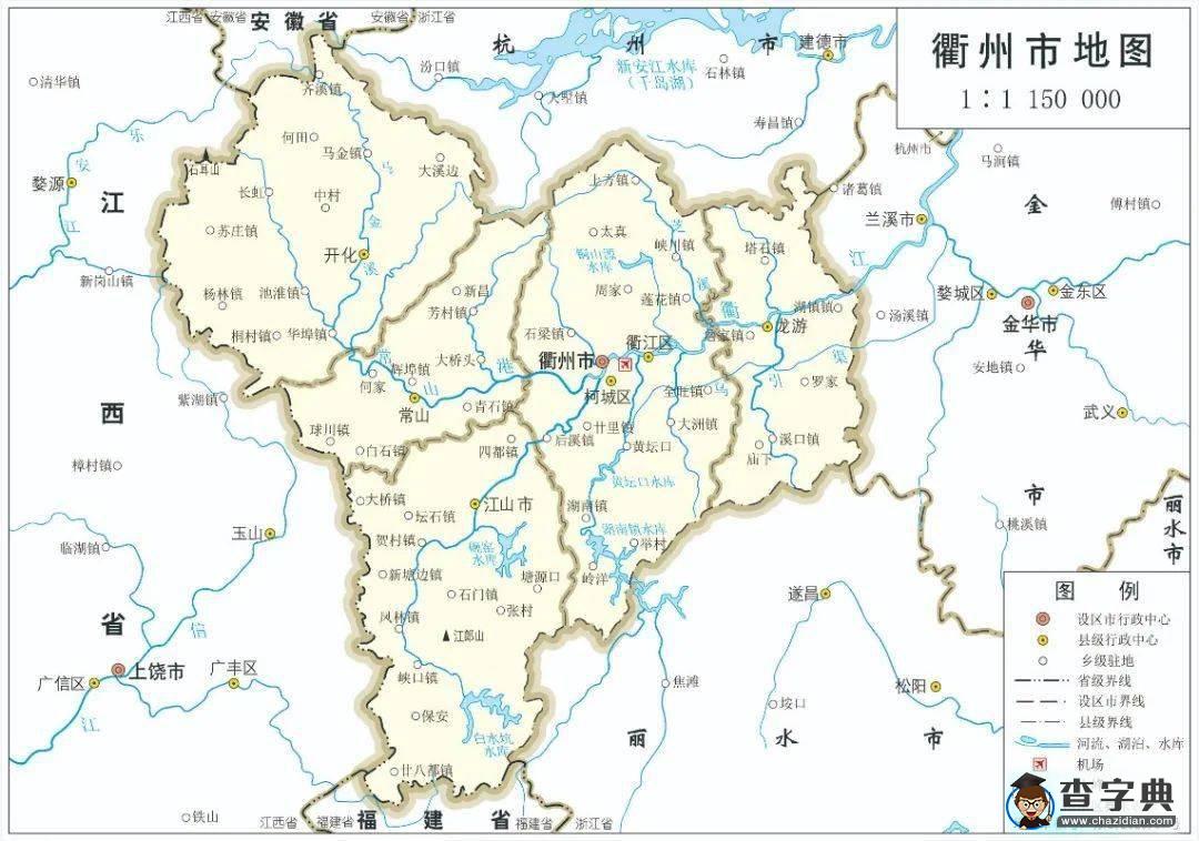 浙江省地圖各市縣 浙江省地圖各市縣地名7