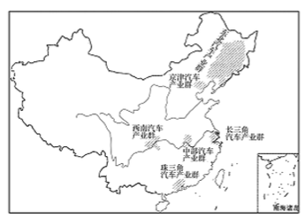 2017屆長春市田家炳中學高三質量監(jiān)測地理試題